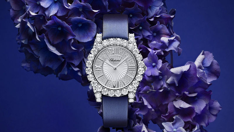 chopard watch collection of l'heure du diamant