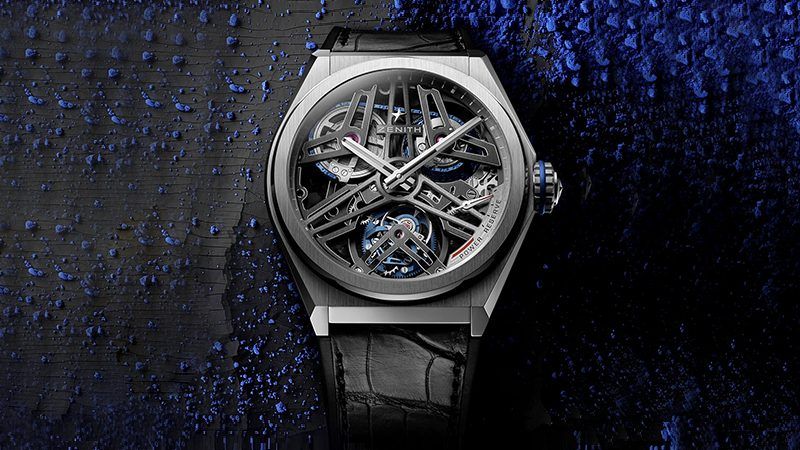 zenith watch collection of defy fusee tourbillon