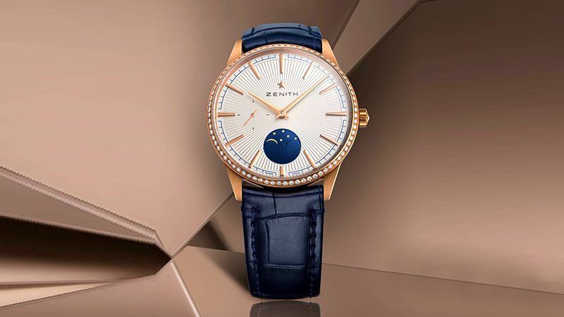 zenith watch collection of elite moonphase 2