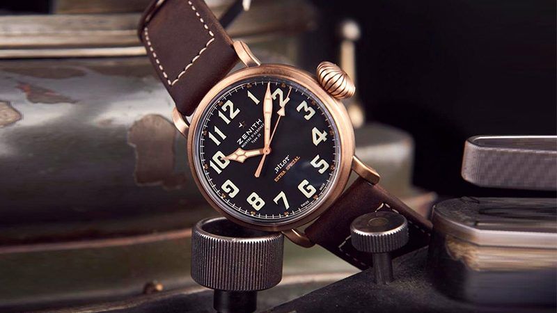 zenith watch collection of pilot automatic