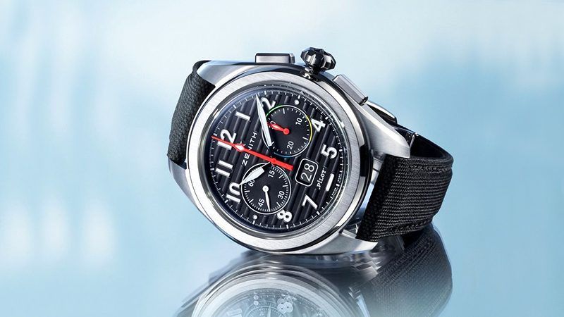 zenith watch collection of pilot big date flyback