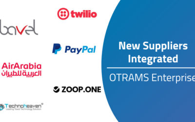 New Supplier Integrations with OTRAMS Travel Software