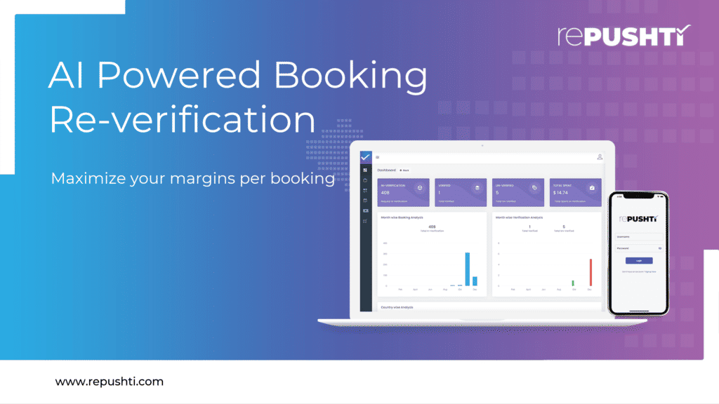 rePushti - Booking verification platform