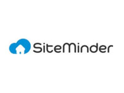 logo of siteminder hotel commerce platform