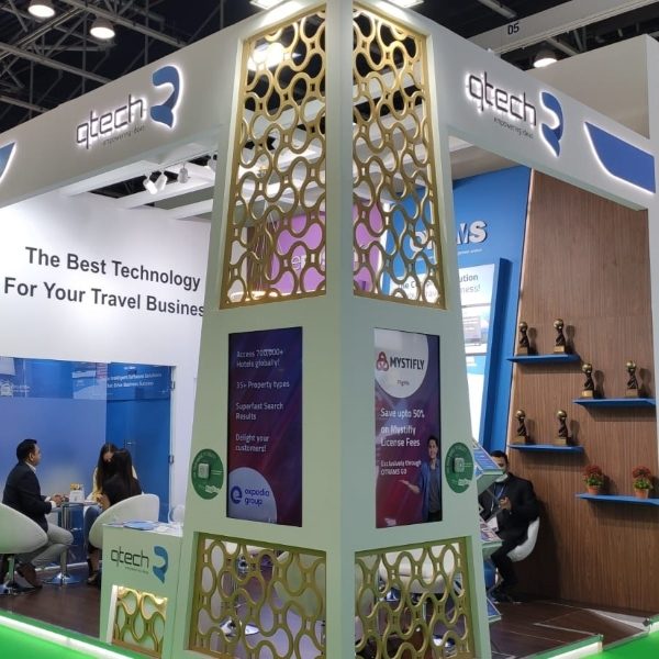 Qtech Software Stand At Dubai ATM 2022