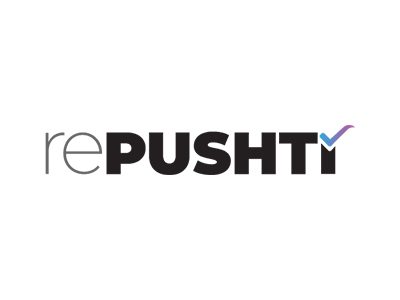 logo of repushti solution providers at atm 2023