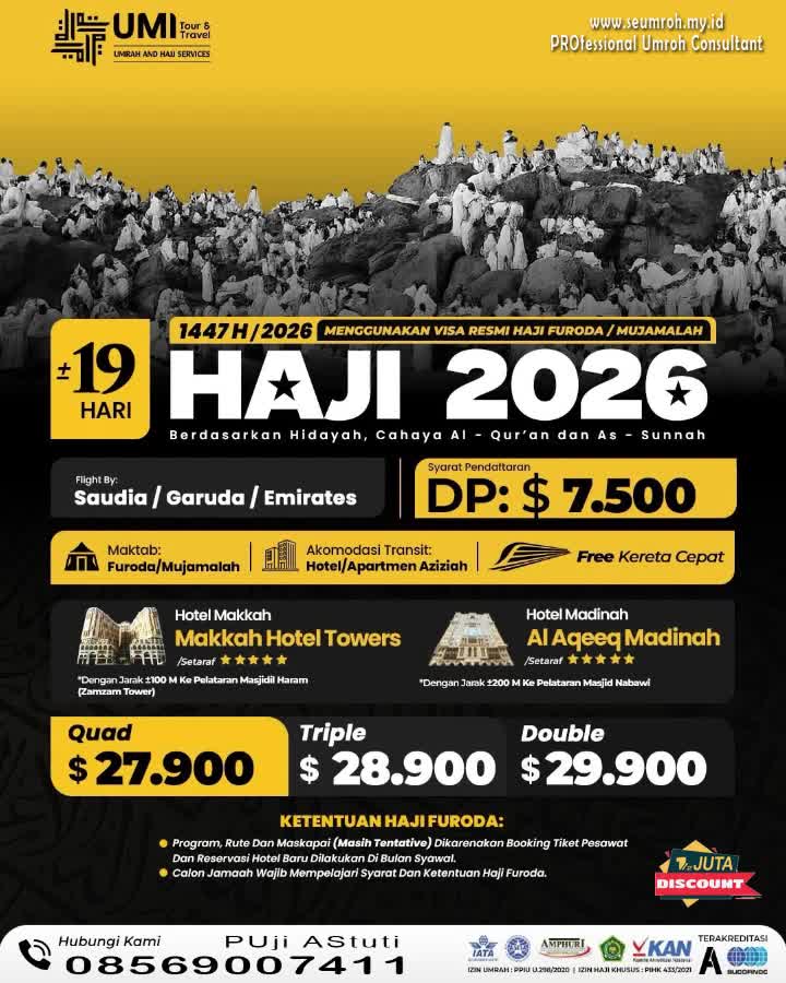 Travel umroh resmi