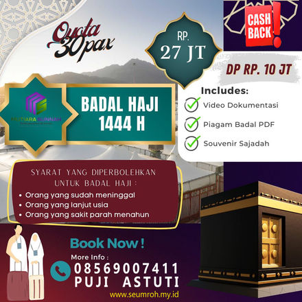 Promo umroh akhir tahun dengan diskon besar