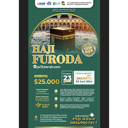 Travel umroh terpercaya dengan harga terjangkau