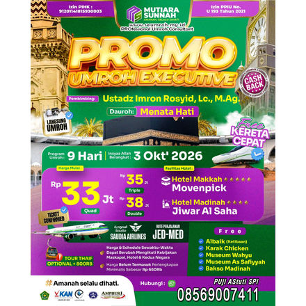 Paket umroh untuk solo traveler 2027
