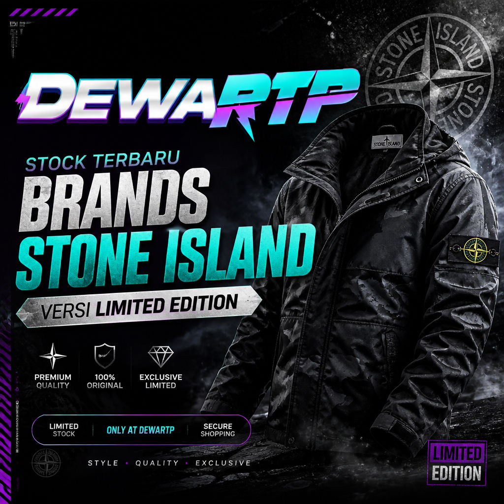 DEWARTP: Stock Terbaru Brands Stone Island Versi Limited Edition