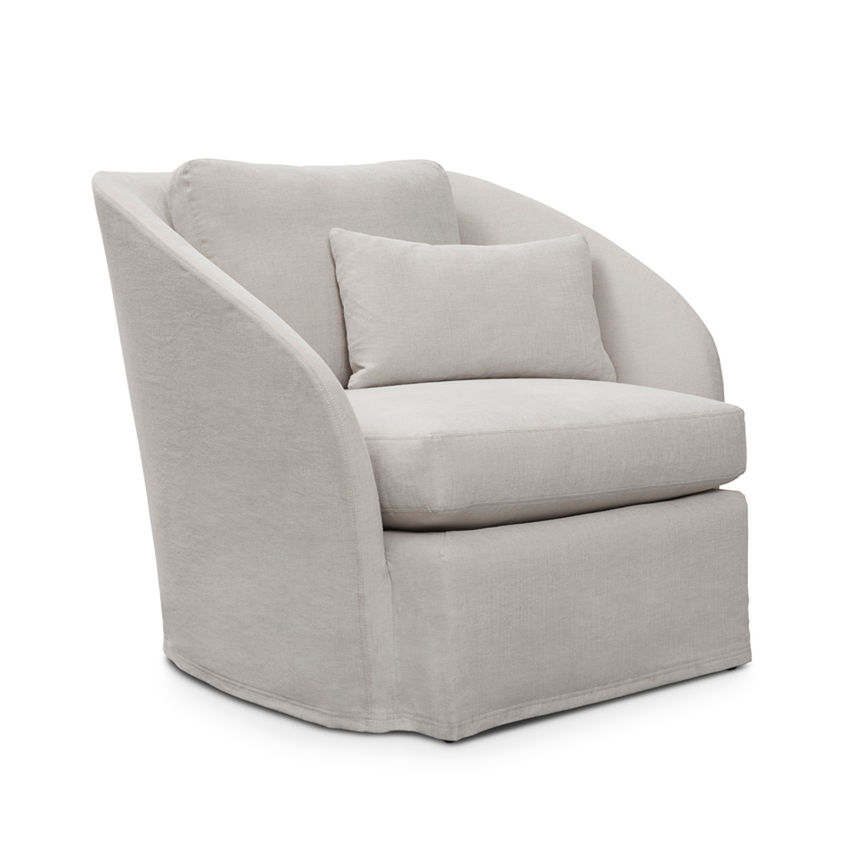 Equinox Slipcovered Chair - Image 1