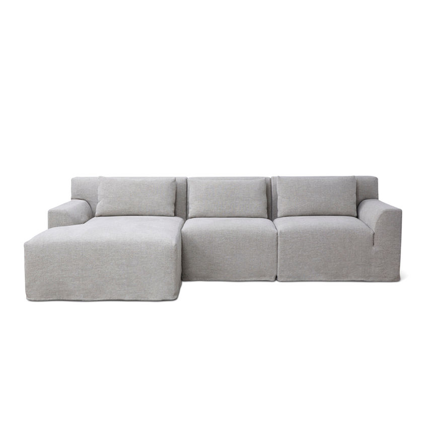 Boca Slipcovered Sectional - Image 1