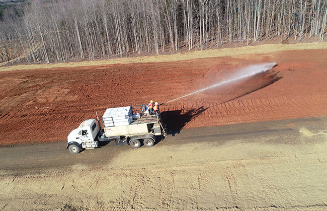 Hydroseeding