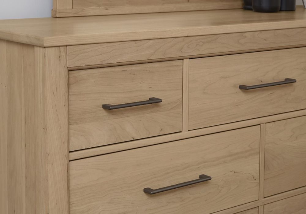 Seven Drawer Dresser in Bleached Cherry