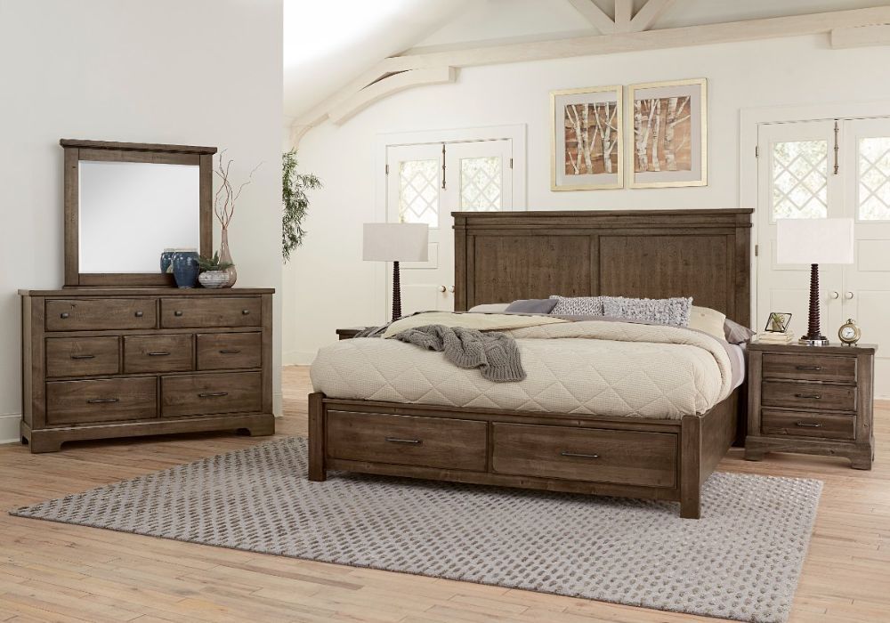 Dresser in Mink Finish