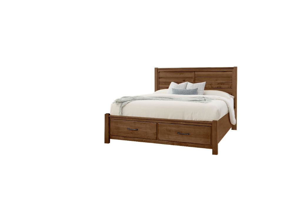 Nightstand in Amber Finish