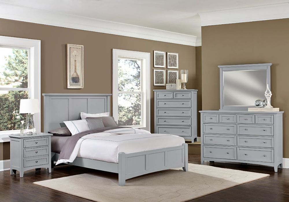 Bonanza Nightstand in Gray Finish