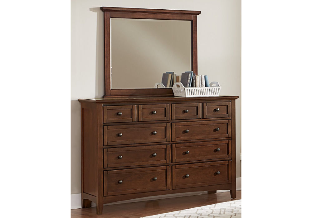 Bonanza Triple Dresser in Cherry Finish