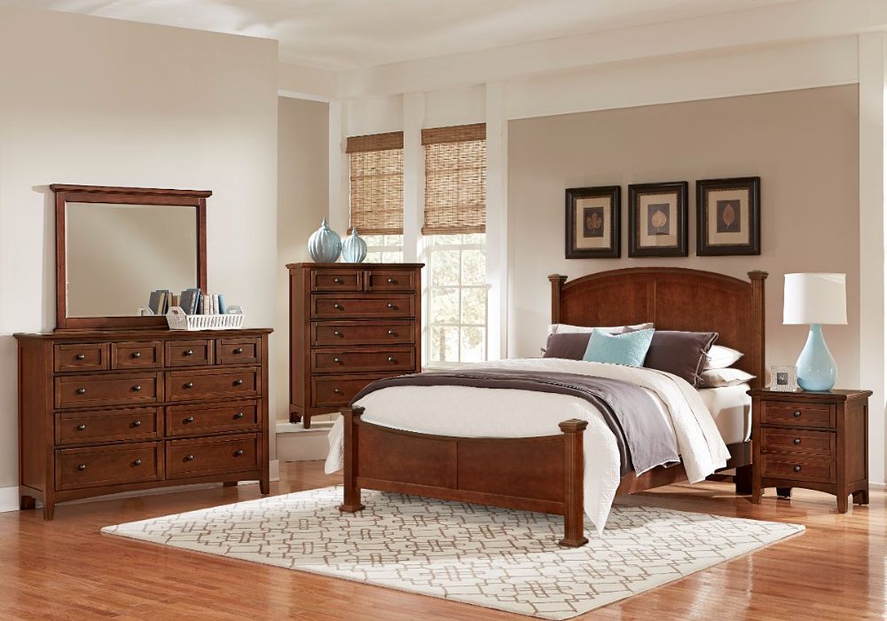 Bonanza Nightstand in Cherry Finish