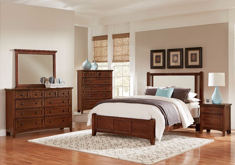 Bonanza Triple Dresser in Cherry Finish