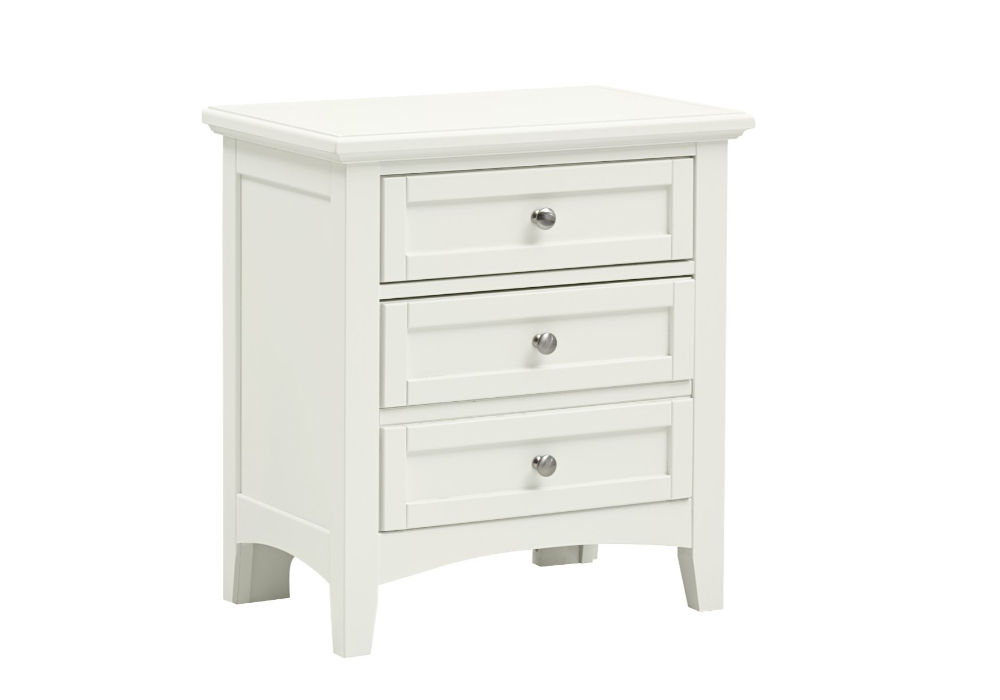 Bonanza Nightstand in White Finish