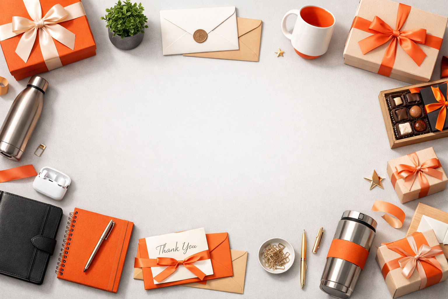 Sustainable corporate gift sets — bamboo, seed paper and jute, curated in Bangalore