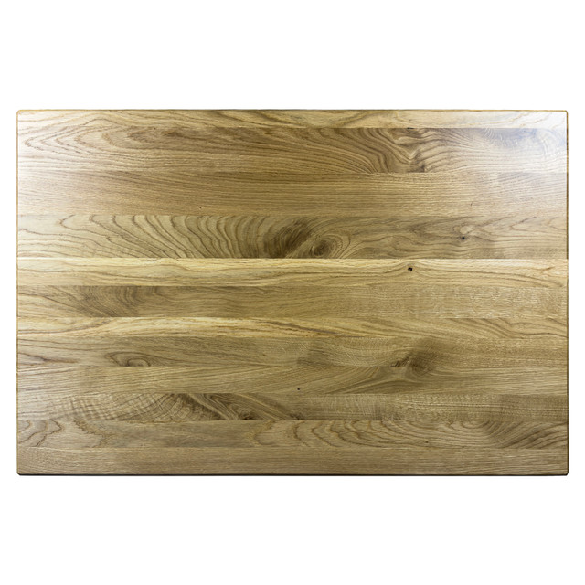 Stolik kawowy, loftowy, drewno naturalne, lity dąb, 90 cm x 60 cm, wysokość 49 cm, Assemini