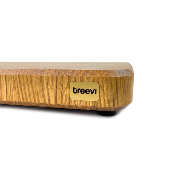 Drewniana deska do krojenia, sztorcowa, 45 cm x 20 cm, dębowa