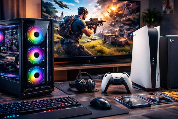PC build i gejming konzole u Srbiji – poređenje za 2025. godinu