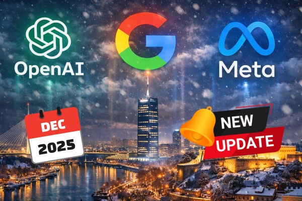 Najvažnije AI najave u decembru 2025 i njihov uticaj na Srbiju