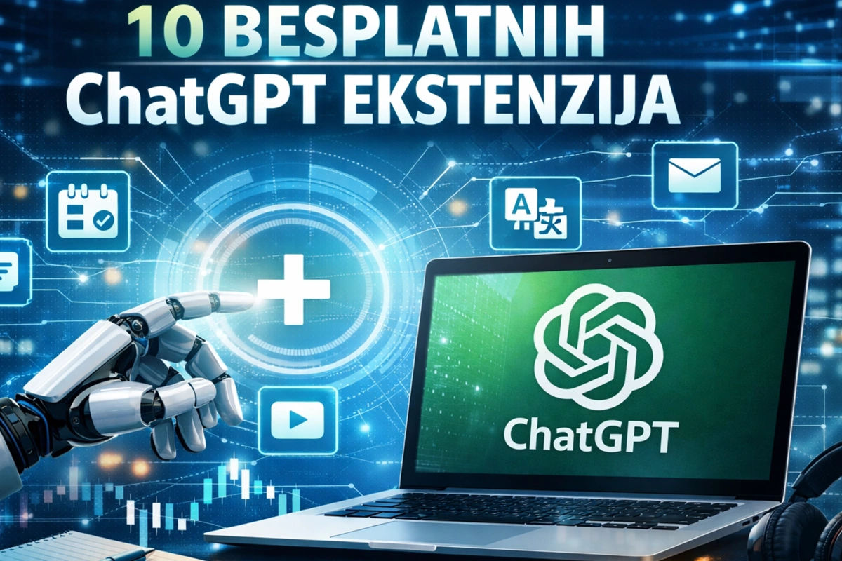Besplatne ChatGPT ekstenzije koje povećavaju produktivnost