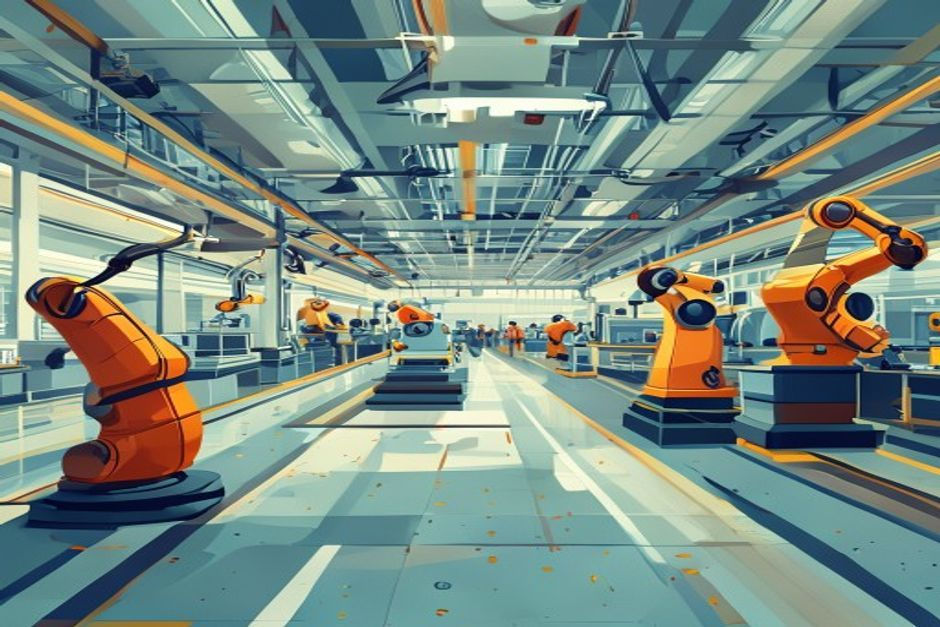 Ford factory floor scene