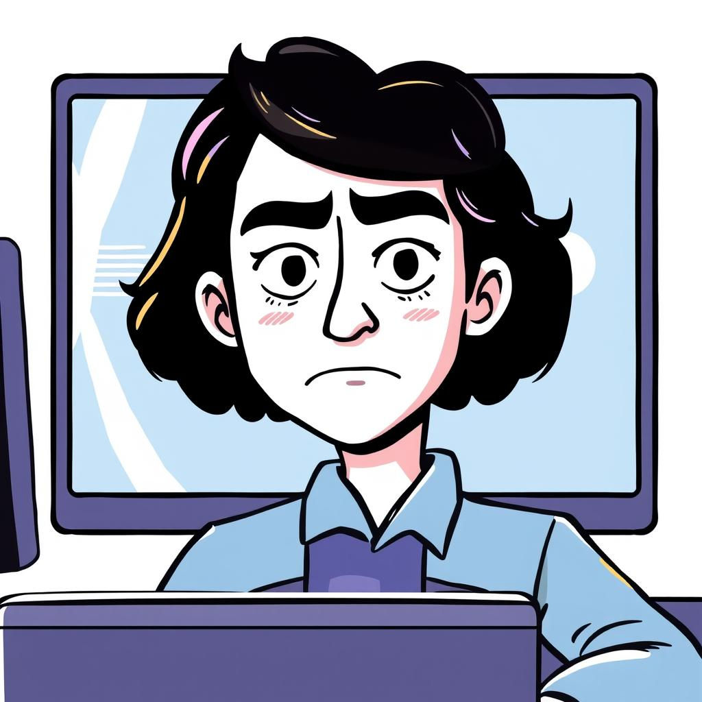person looking skeptical, 6-12 words