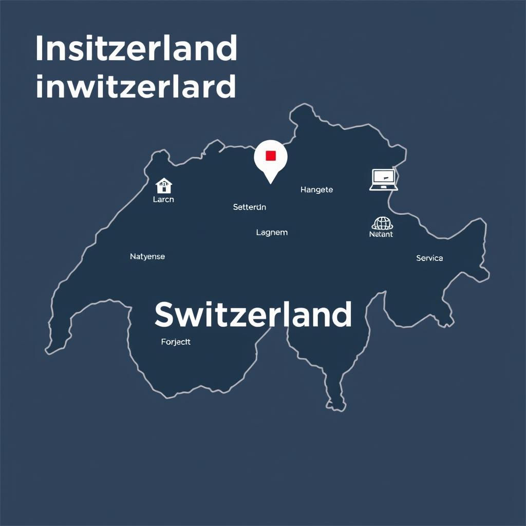switzerland internet infrastructure map, 6-12 words