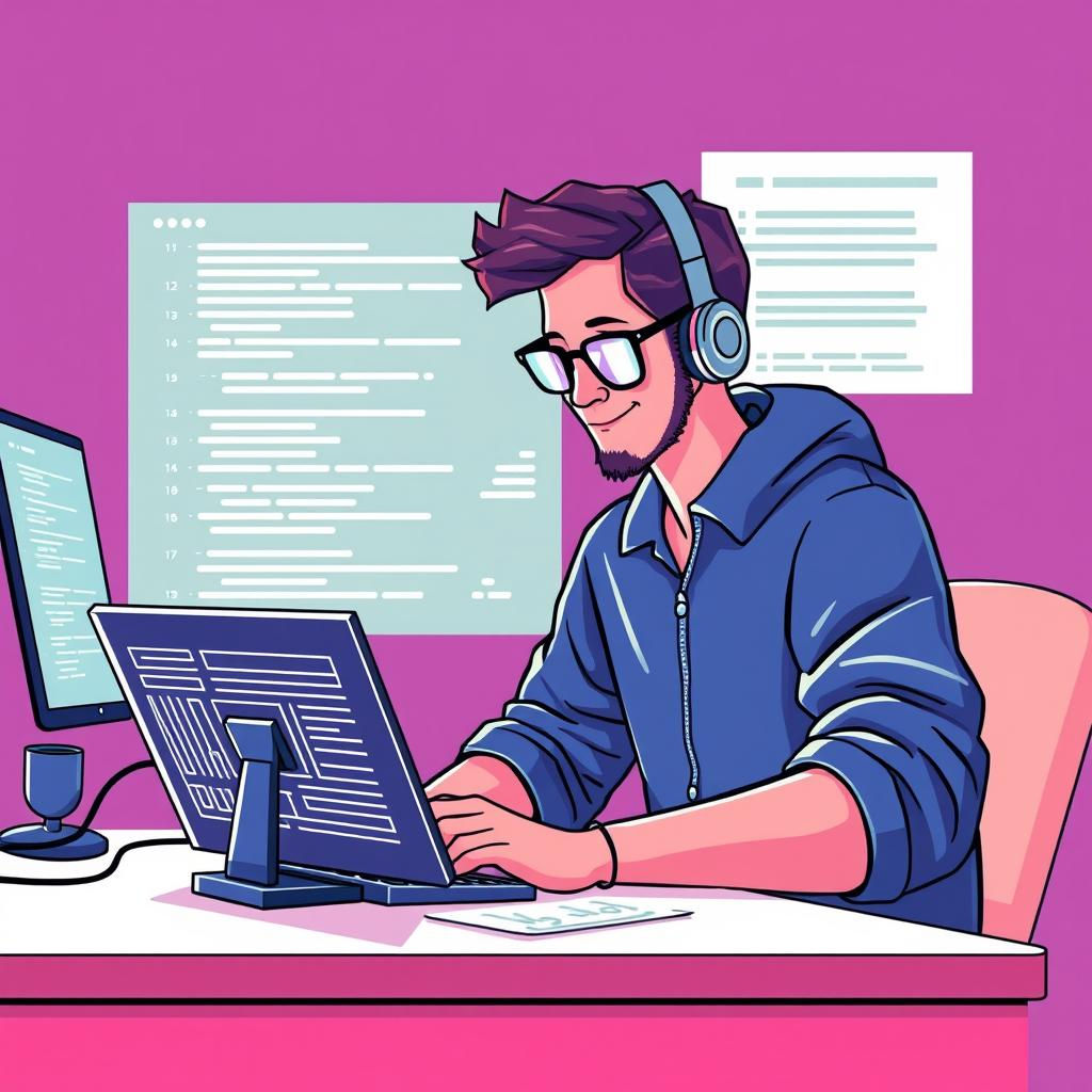 Developer and AI coding, 6-12 words