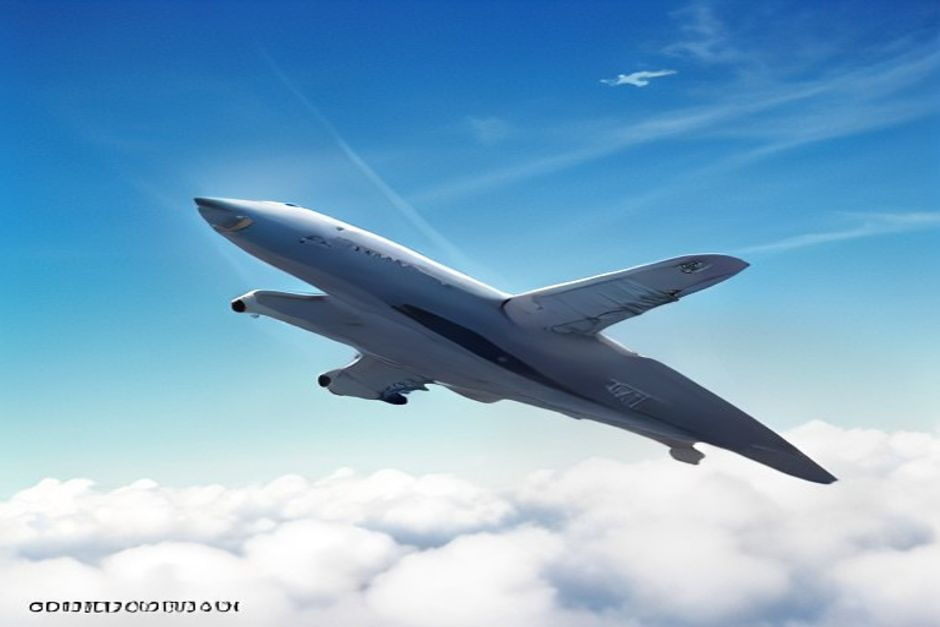 Airplane in flight, 6-12 words