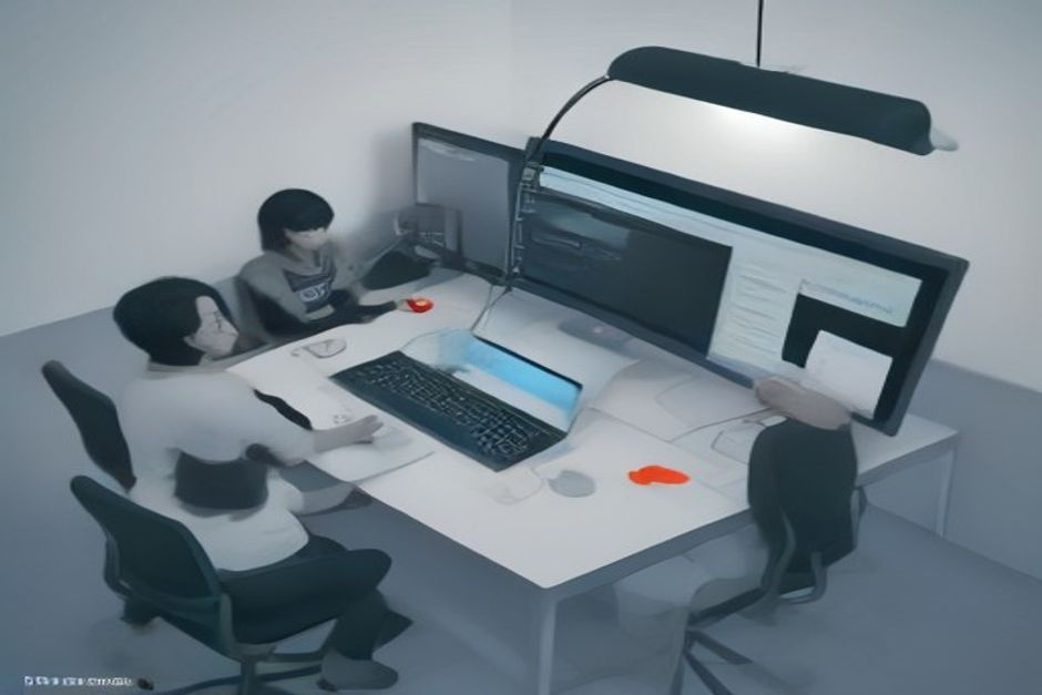 coders working together
