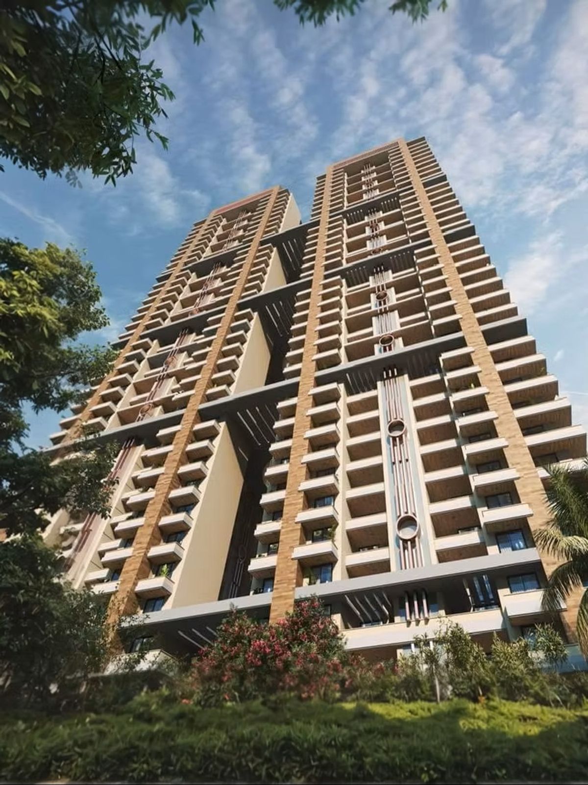 High-rise towers of Marbella Royce