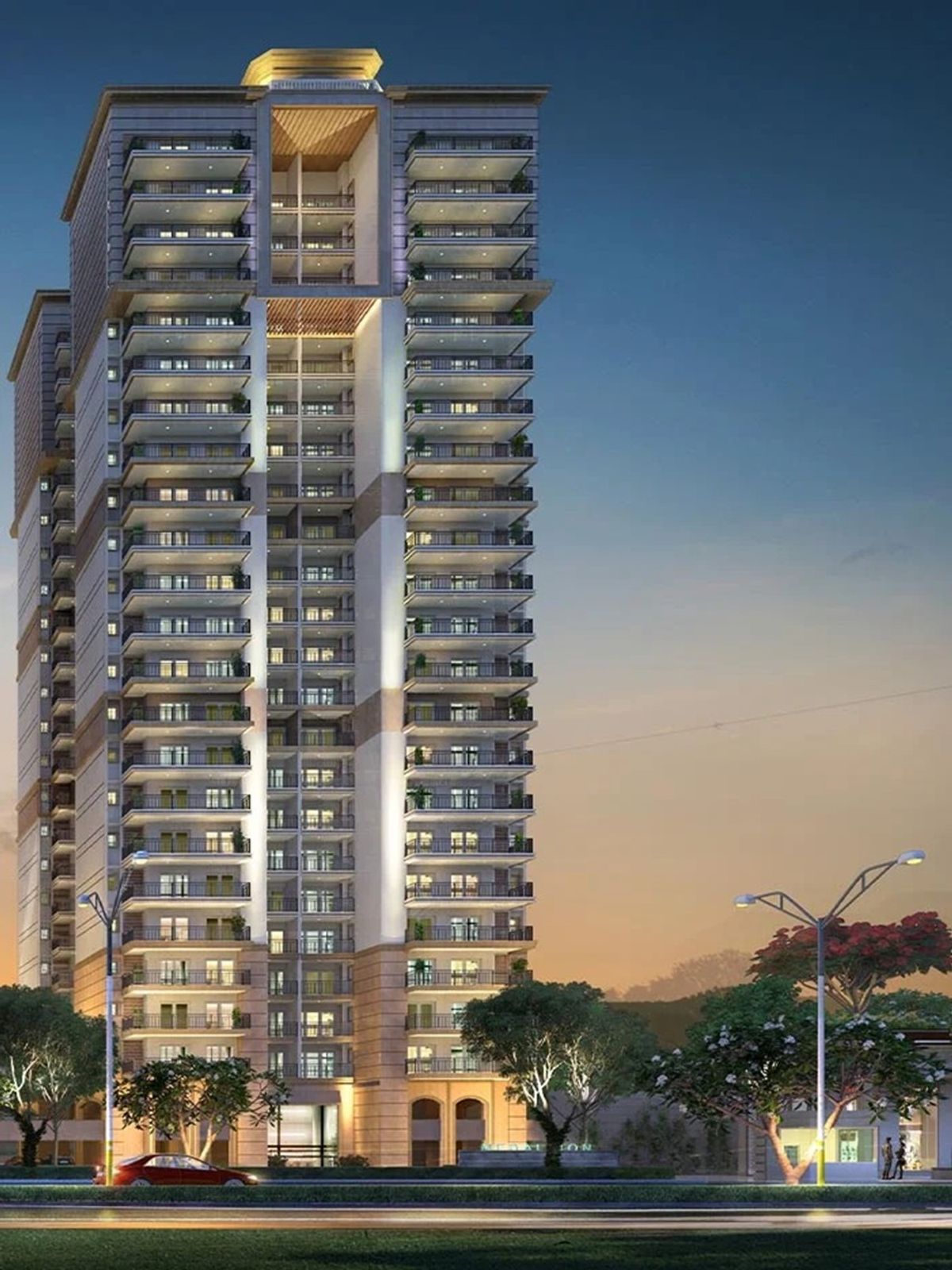 High-rise towers of Medallion Aurum, Mohali