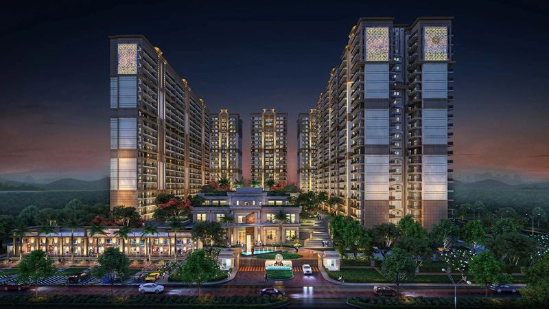 Garden pavilion at Medallion Aurum, Sector 67 Mohali