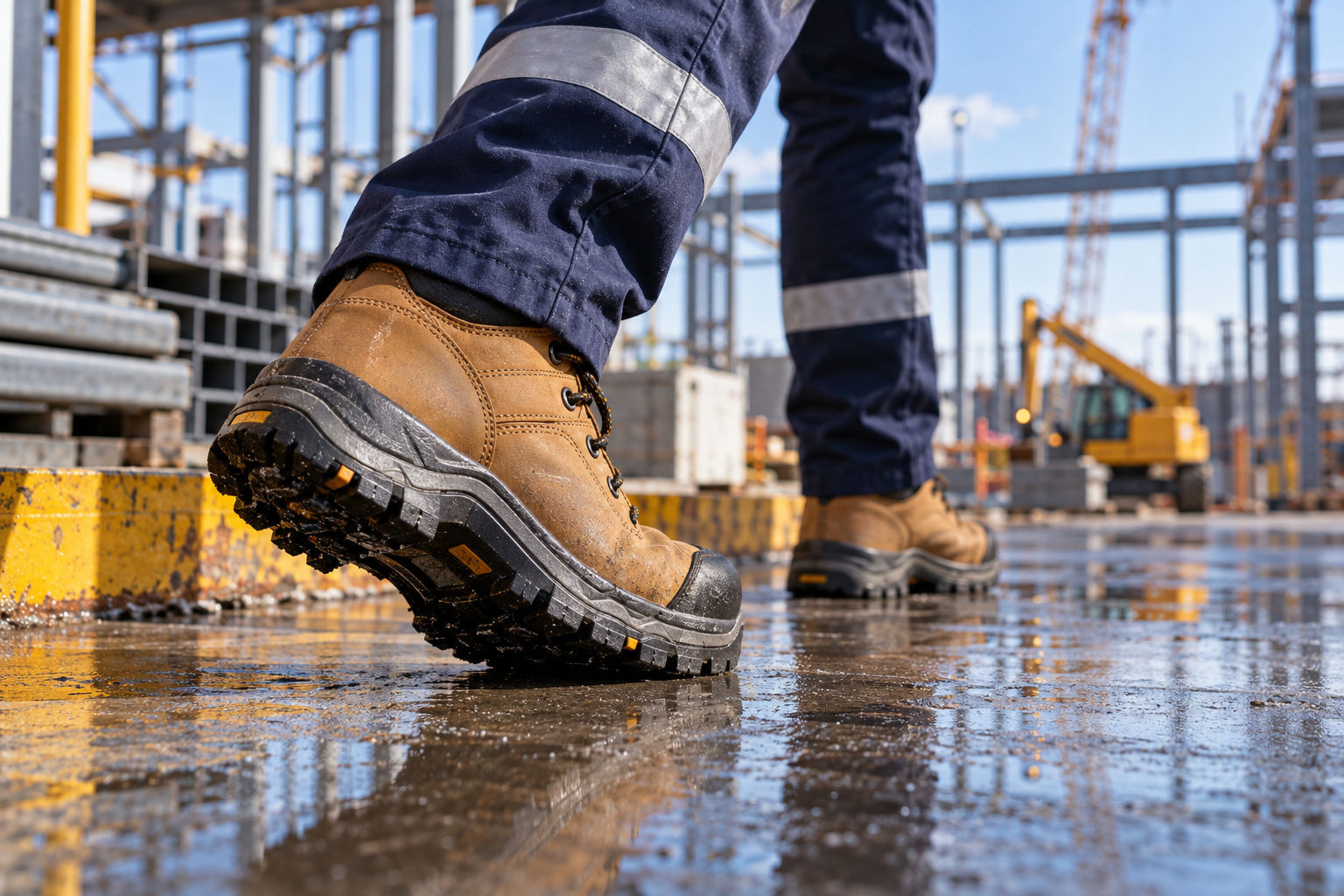 Industrial Safety Footwear Guide: Slip Resistance, Toe Protection and Choosing the Right Work Boots