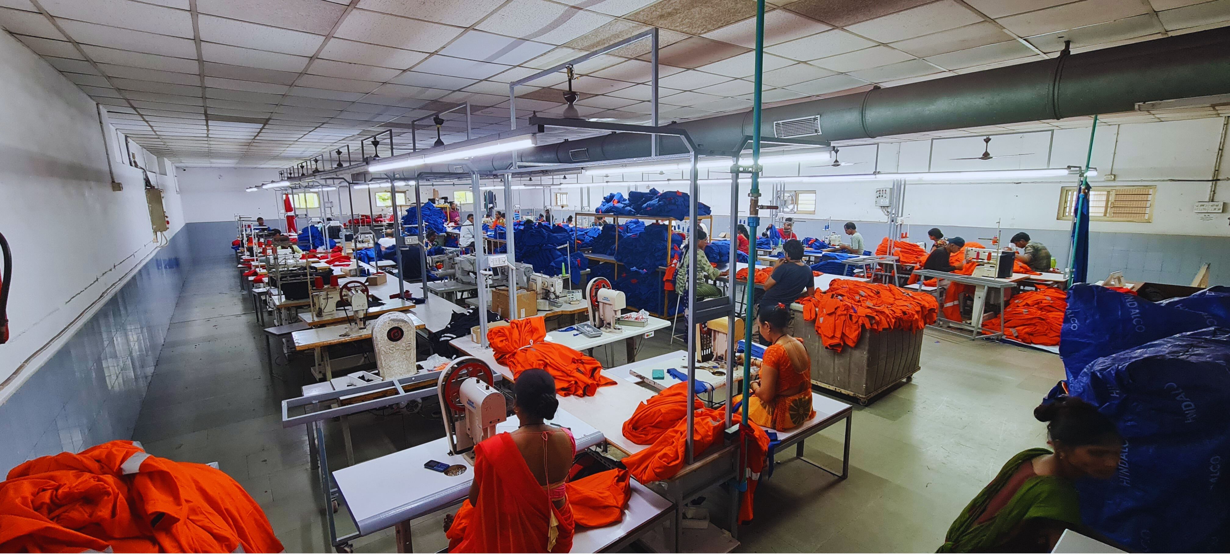 Modern manufacturing facility