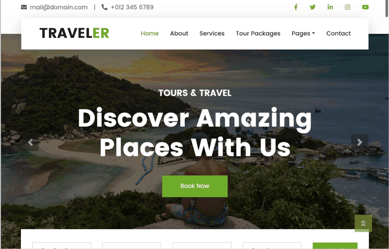 TripMakerStudio - Create Travel Website