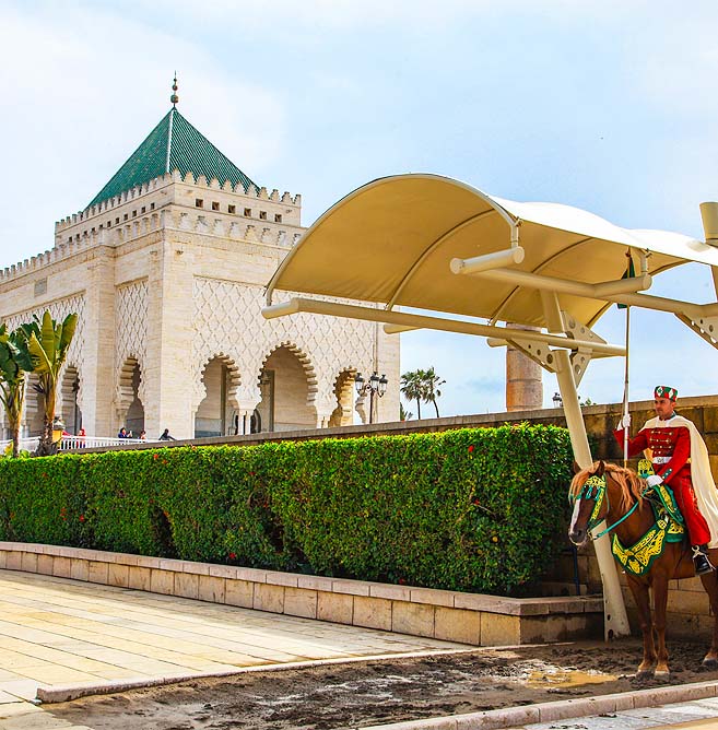 The Mausoleum of Mohammed V