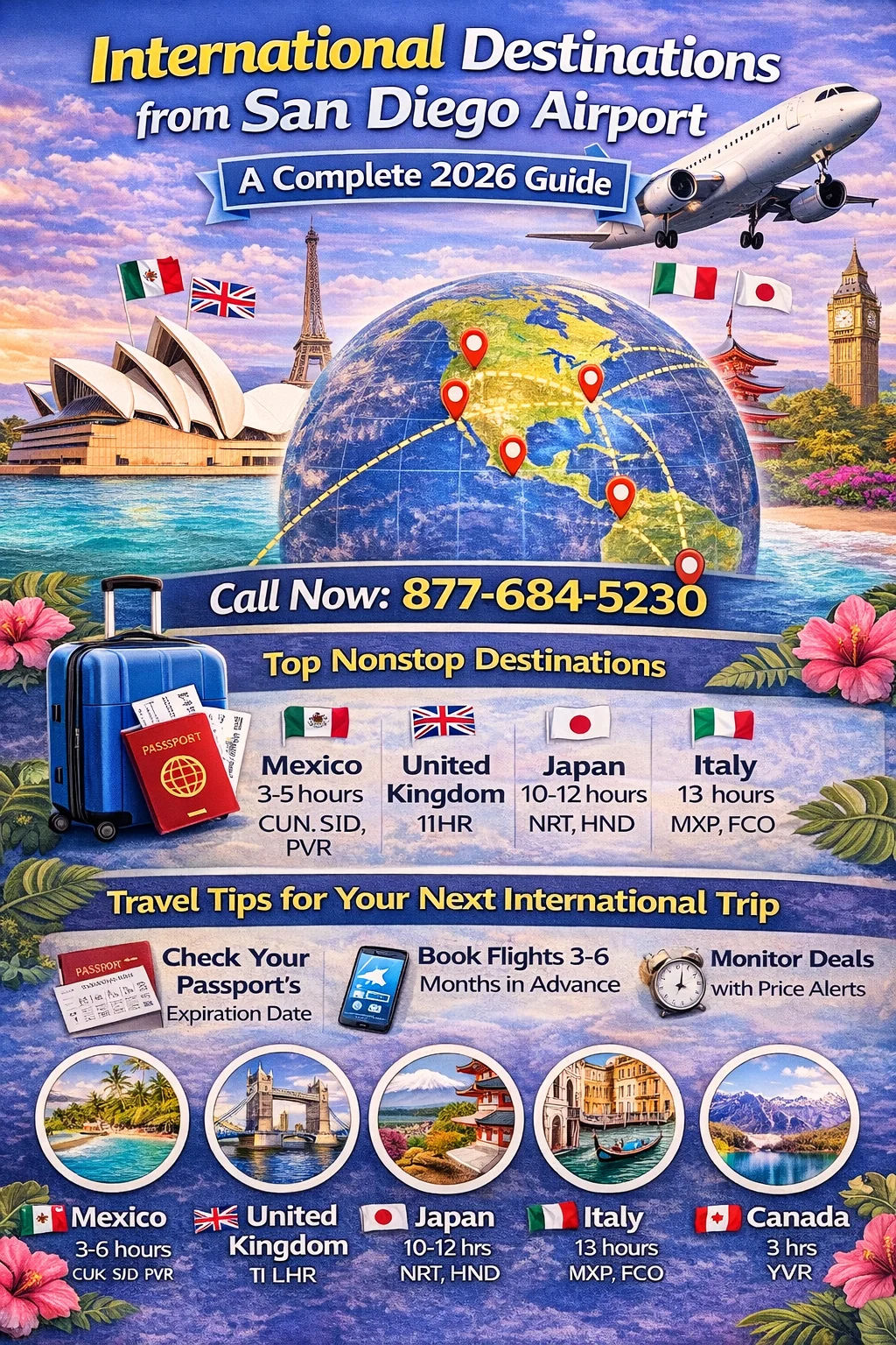 International Destinations from San Diego Airport: A Complete 2026 Guide