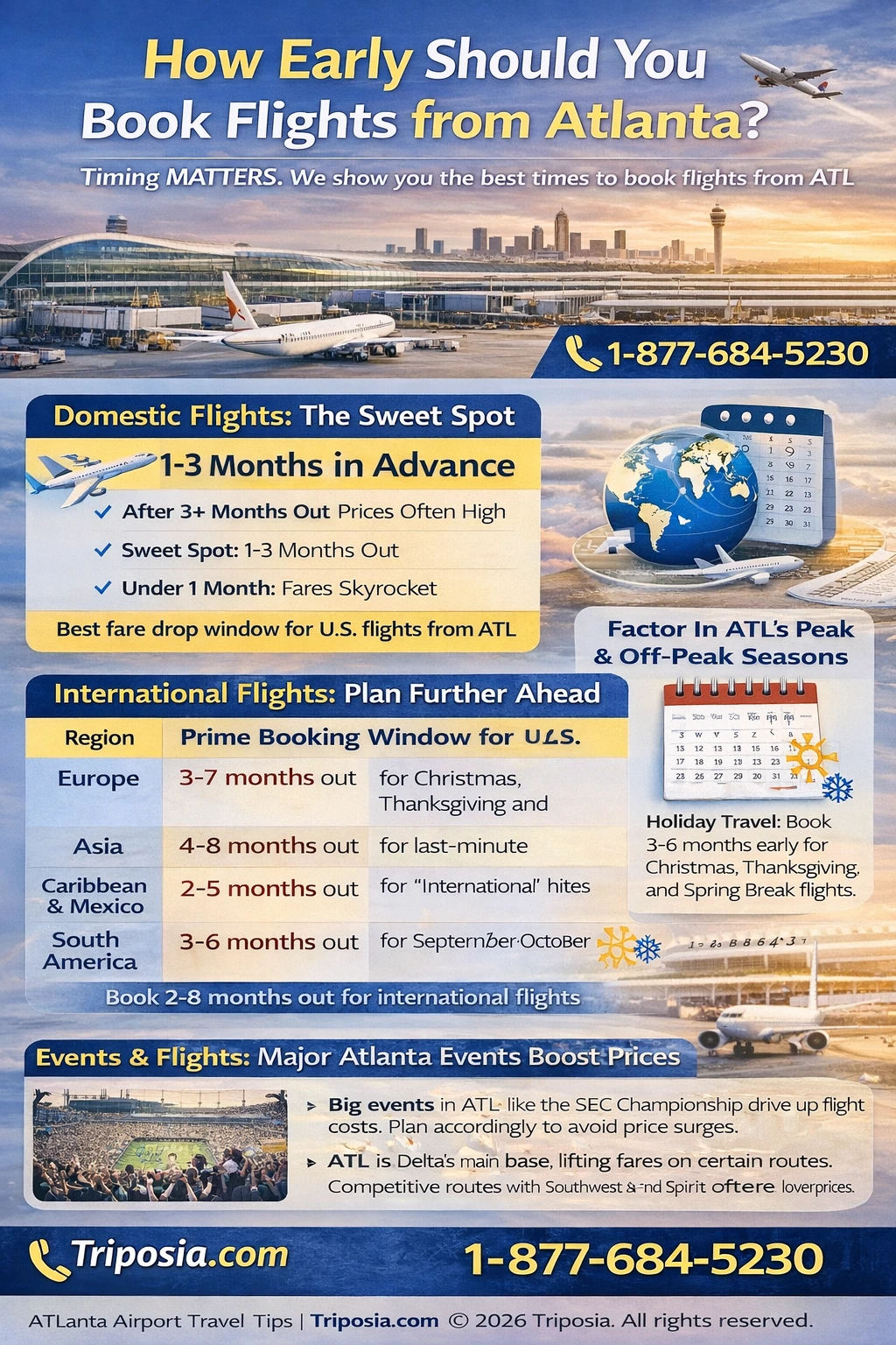 How Early Should You Book Flights from Atlanta?