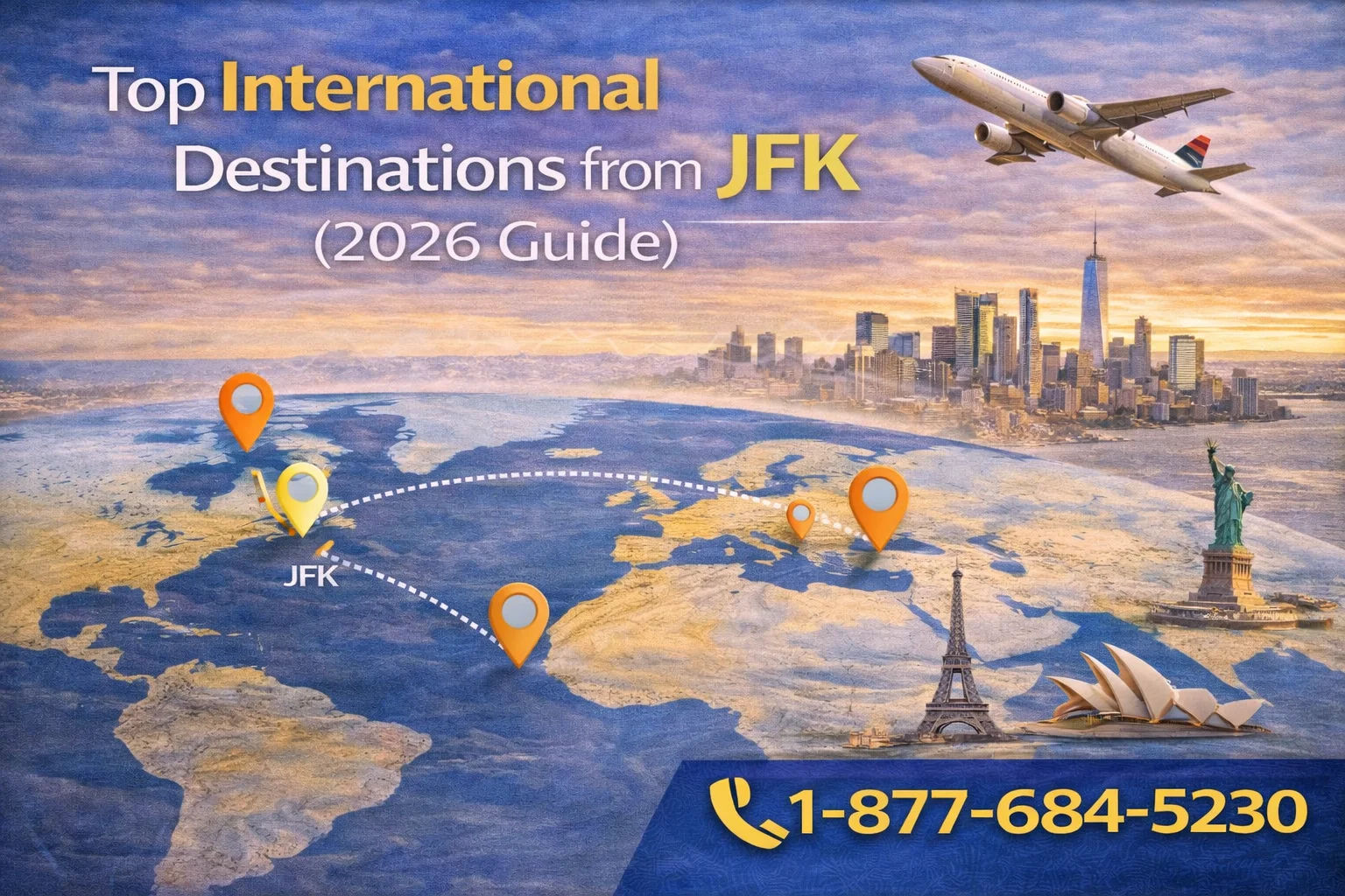 Top International Destinations from JFK (2026 Guide)