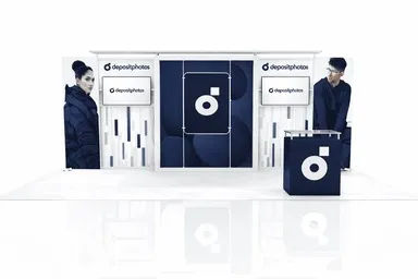 10 X 20 trade show booth