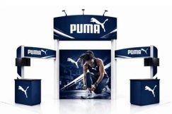 20 X 20 trade show booth